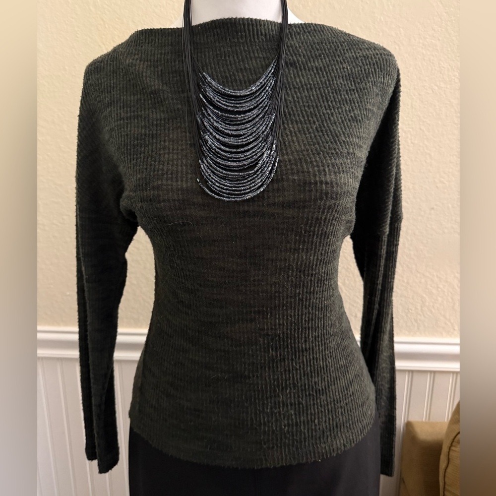 Express Boat Neck Sweater - Picture 3 of 9